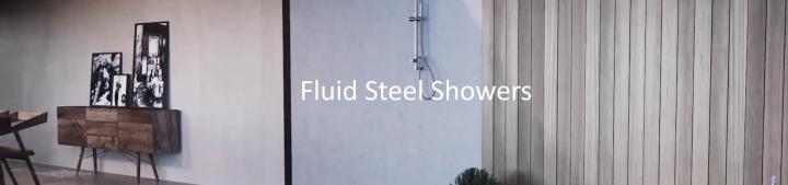 Fluid Steel Showers
